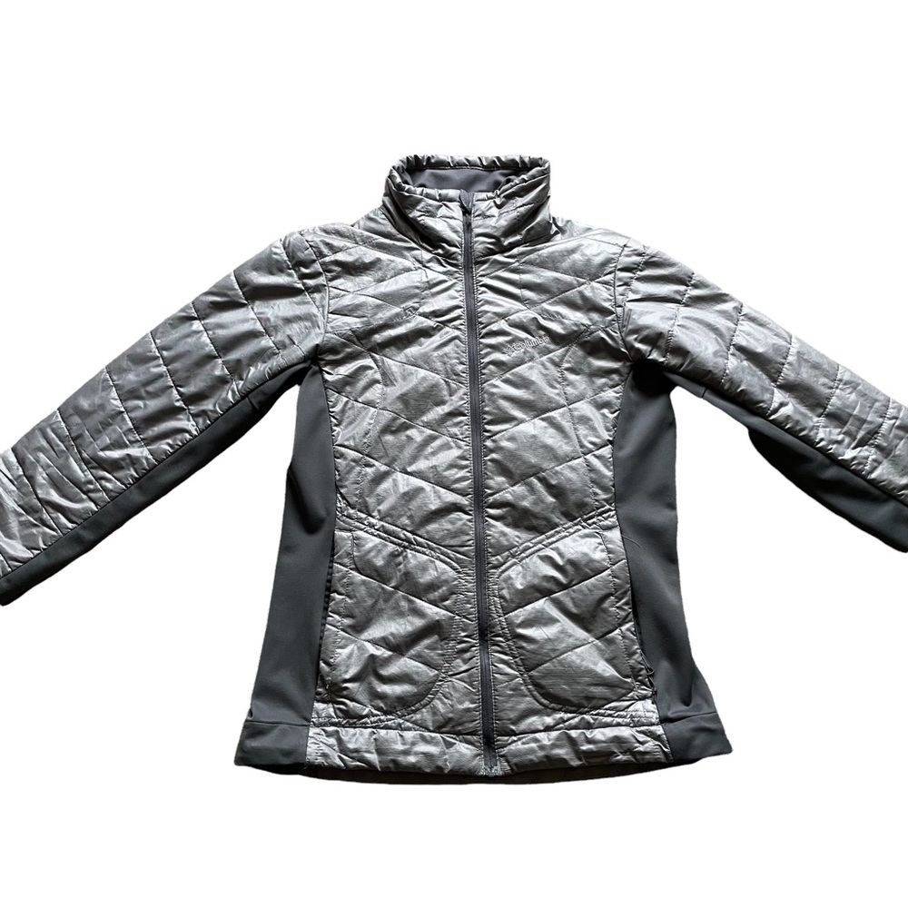 Columbia Women’s Gray Lightweight Omni Heat Winter Jacket Size Small